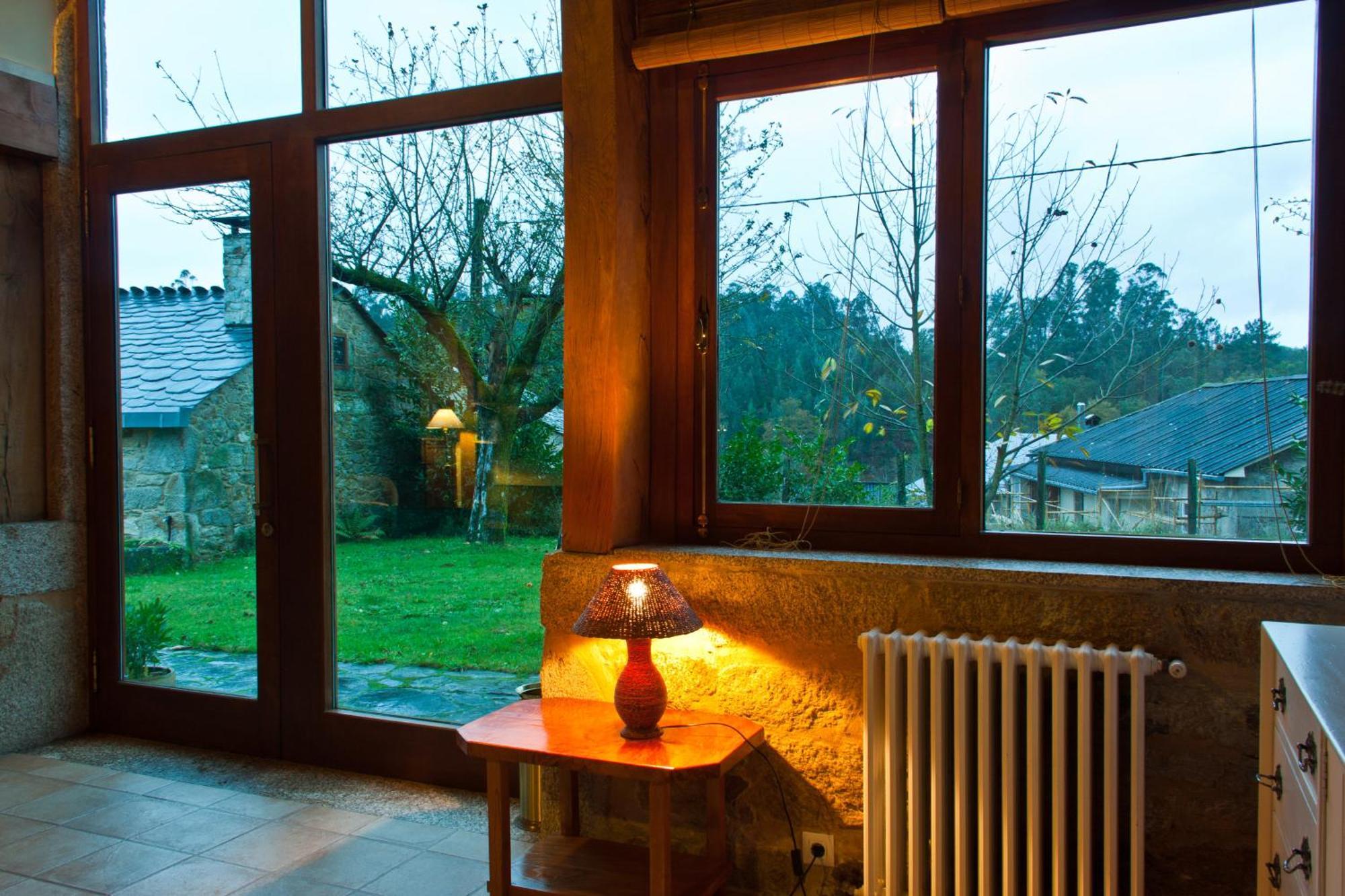 Casa Rural Grana Da Acea Monfero Exteriör bild