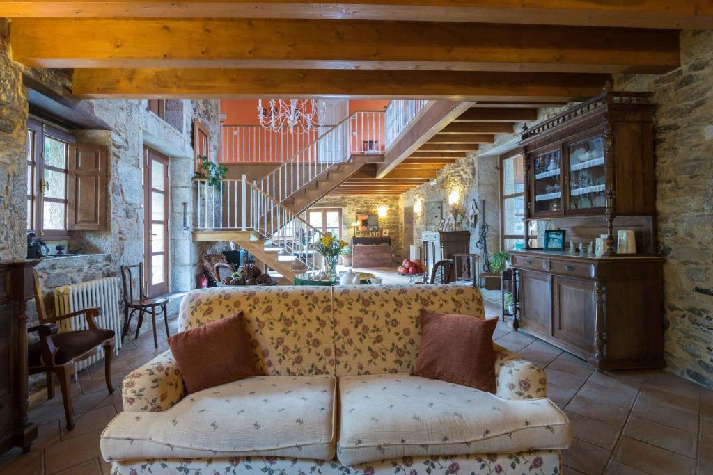 Casa Rural Grana Da Acea Monfero Exteriör bild