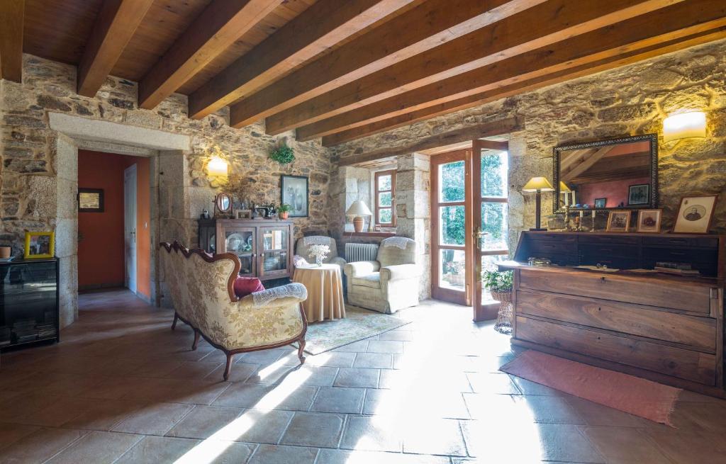 Casa Rural Grana Da Acea Monfero Exteriör bild