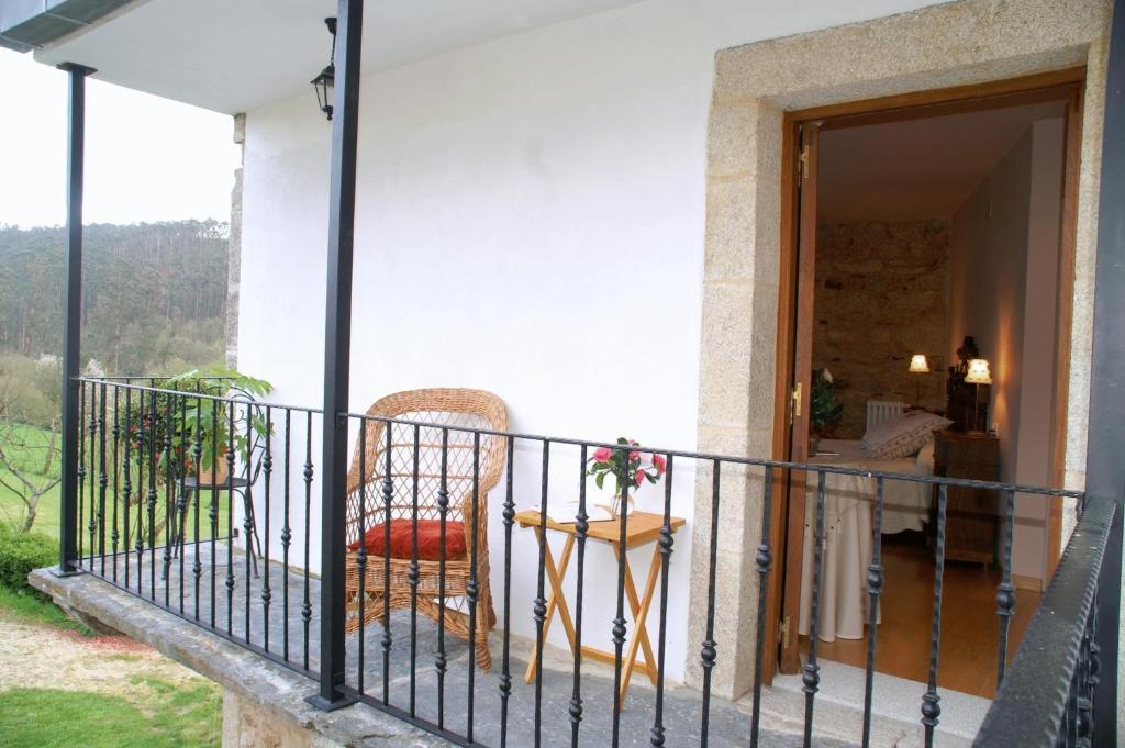 Casa Rural Grana Da Acea Monfero Exteriör bild
